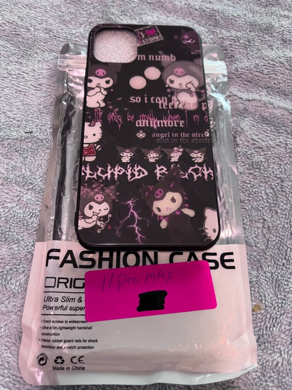 Cute Kuromi Phone Case for iPhone 11 Pro Max